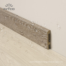 INTCO Hot Selling Pristine Style Interior Decorative PS Waterproof Flooring Accessories Baseboard Easyfit Skirting Board